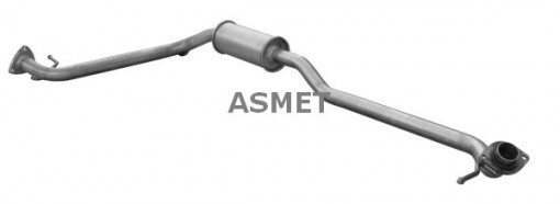 Toba esapament intermediara potrivit HONDA JAZZ III 1.2-1.4 07.08-