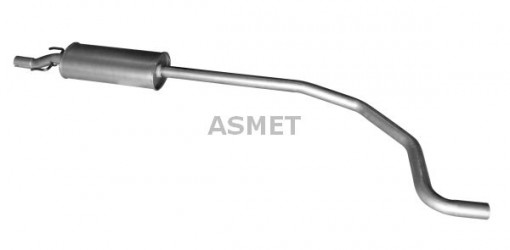 Toba esapament intermediara potrivit OPEL CORSA D 1.4/1.4LPG 07.06-08.14