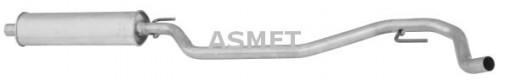 Toba esapament intermediara potrivit OPEL VECTRA C, VECTRA C GTS 1.6/1.8 04.02-09.08