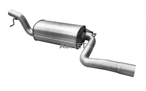 Toba esapament intermediara potrivit VOLVO C30, C70 II, S40 II, V50; FORD C-MAX, FOCUS C-MAX, FOCUS II, FOCUS II/KOMBI 2.0D 10.03-12.12