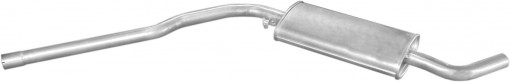 Toba esapament intermediara potrivit VW TRANSPORTER T4 1.9D 10.92-04.03