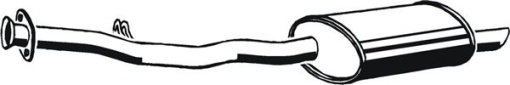 Toba finala esapament potrivit BMW 3 (E36) 1.6 09.93-05.99
