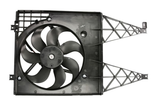 Ventilator radiator (cu carcasa) potrivit AUDI A3, TT; SEAT AROSA, CORDOBA, IBIZA III, LEON, TOLEDO II; SKODA FABIA I, FABIA I PRAKTIK, OCTAVIA I, OCTAVIA I/KOMBI; VW BORA 1.0-2.3 10.94-12.13