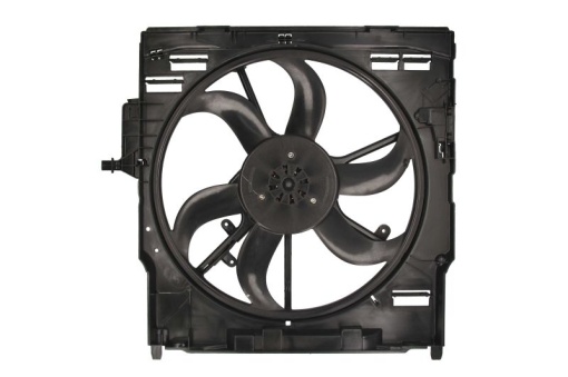 Ventilator radiator (cu carcasa) potrivit BMW X5 (E70), X6 (E71, E72) 3.0 06.07-07.14