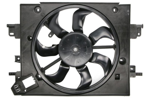 Ventilator radiator (cu carcasa) potrivit DACIA DOKKER, DOKKER/MINIVAN, DUSTER, DUSTER/SUV, LODGY; RENAULT CAPTUR I, DUSTER 1.0-2.0 04.10-