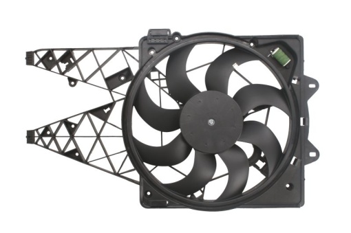 Ventilator radiator (cu carcasa) potrivit FIAT DOBLO, DOBLO CARGO; OPEL COMBO TOUR, COMBO/MINIVAN 1.4-2.0D 01.10-
