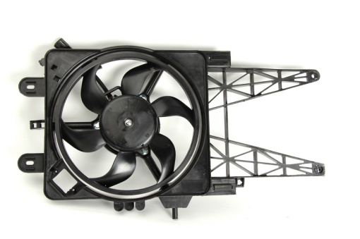 Ventilator radiator (cu carcasa) potrivit FIAT PUNTO, PUNTO/HATCHBACK 1.2/1.2CNG/1.4 09.99-03.12