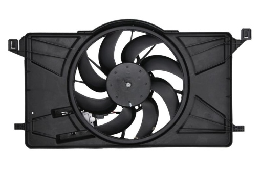 Ventilator radiator (cu carcasa) potrivit FORD C-MAX II, FOCUS III, FOCUS III/HATCHBACK, GRAND C-MAX 1.6-Electric 07.10-02.20