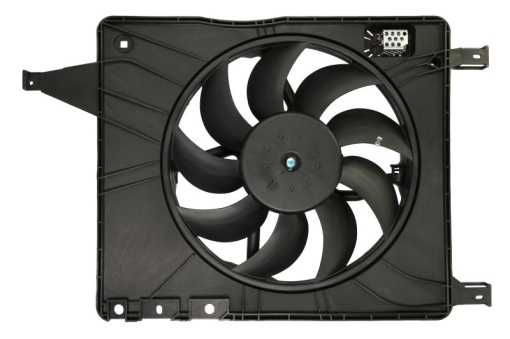 Ventilator radiator (cu carcasa) potrivit NISSAN QASHQAI I 1.5D-2.0D 11.06-12.13 - Img 1