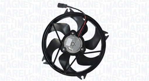 Ventilator radiator Dreapta/Stanga potrivit DS DS 4; CITROEN BERLINGO/MINIVAN, C4, C4 I, C4 II, DS4; PEUGEOT 307, 307/KOMBI 1.2-2.0D 07.98-