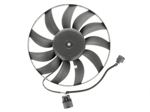 Ventilator radiator potrivit AUDI A3; SEAT ALTEA, ALTEA XL, LEON, TOLEDO III; SKODA OCTAVIA II; VW CADDY III, CADDY III/MINIVAN, GOLF PLUS V, GOLF V, GOLF VI, TOURAN 1.4-2.0D 02.03-