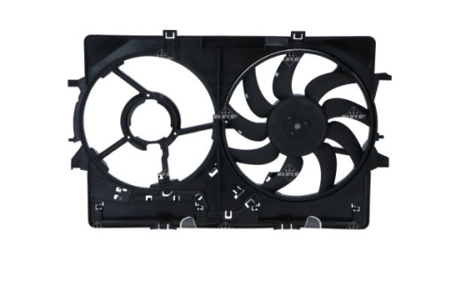 Ventilator radiator Stanga (cu carcasa) potrivit AUDI A4 ALLROAD B8, A4 B8, A5, A6 C7, Q3, Q5 1.4-3.2 06.07-10.18