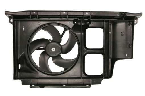 Ventilator radiator Stanga (cu carcasa) potrivit CITROEN BERLINGO/MINIVAN; OPEL COMBO E TOUR / LIFE, COMBO/MINIVAN, GRANDLAND / GRANDLAND X, GRANDLAND X; PEUGEOT 206, 206+ 1.1-2.0D 07.98-