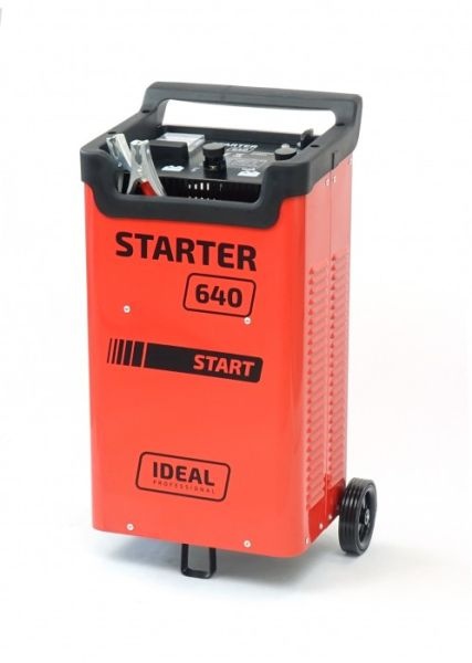 Aparat incarcat baterii auto 12/24V cu functie robot de pornire STARTER 640