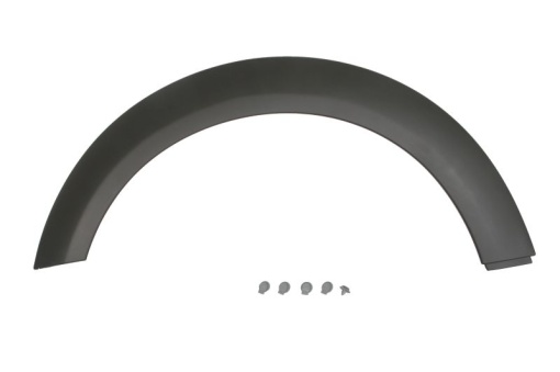 Bandou protectie aripa Spate Stanga (negru) potrivit MINI (R56), (R57), (R58), (R59), CLUBMAN (R55), CLUBVAN (R55), COUNTRYMAN (R60) 10.06-