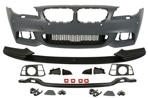 Bara Fata, M PERFORMANCE, cu grilaje, locas proiector, cu gauri spalator faruri, cu gauri senzorii parcare, grunduit potrivit BMW 5 F10