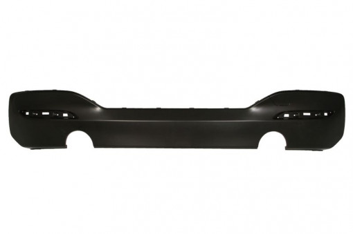 Bara spate inferioara evacuare dubla, SPORT, negru potrivit BMW 1 F20, 1 F21 03.15-