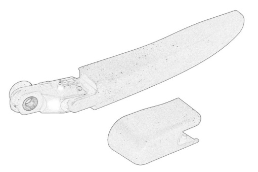 Brat ghidaj stergator parbriz Spate potrivit FORD FOCUS IV STATION WAGON 09.18-