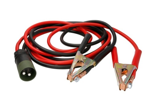Cabluri pornire auto lungime 4m, 2x35mm², mufa NATO; capete tip cleste , negru