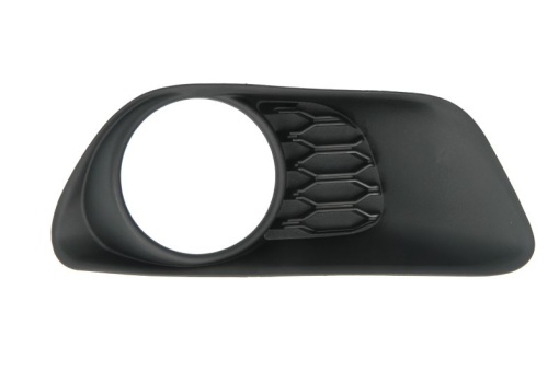 Capac bara fata Dreapta cu locas lampa ceata, plastic, negru potrivit CHRYSLER TOWN & COUNTRY, VOYAGER V 02.11- 09.11-