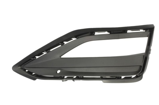 Capac bara fata Dreapta Superior, cu locas lampa ceata, plastic, negru 01.18-