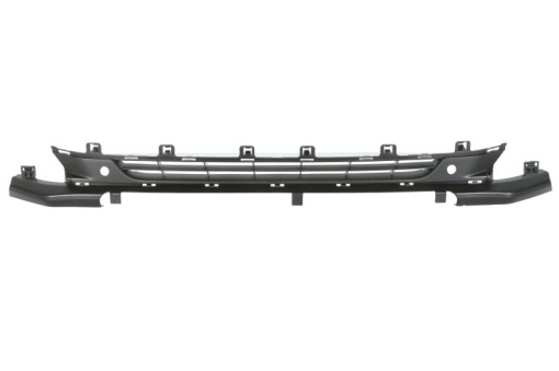 Capac bara fata Inferior/Mijloc, cu locas senzorii parcare, plastic, negru potrivit PEUGEOT 208 I, 208/HATCHBACK 03.12-12.19 02.15-