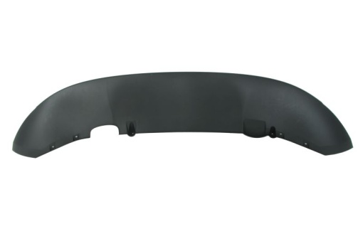 Capac bara spate negru, cu decupaj teava evacuare: in stanga potrivit SEAT IBIZA IV 6P 03.12-06.17