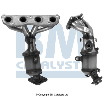 Catalizator EURO 5 potrivit NISSAN QASHQAI I, X-TRAIL II 2.0 02.07-04.14