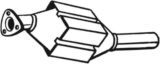 Catalizator potrivit FORD GALAXY I, GALAXY MK I; SEAT ALHAMBRA, CORDOBA, IBIZA II, INCA, TOLEDO I; VW CADDY II, CADDY II/MINIVAN, GOLF III, PASSAT B3/B4, SHARAN 1.9D 03.91-03.10