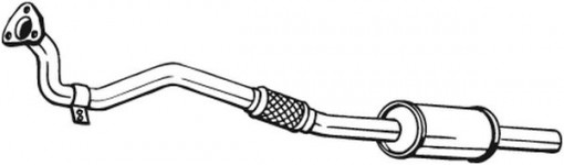 Catalizator potrivit OPEL ASTRA H, ASTRA H GTC, ASTRA H/KOMBI, ZAFIRA B, ZAFIRA B/MINIVAN 1.9D 04.04-04.15