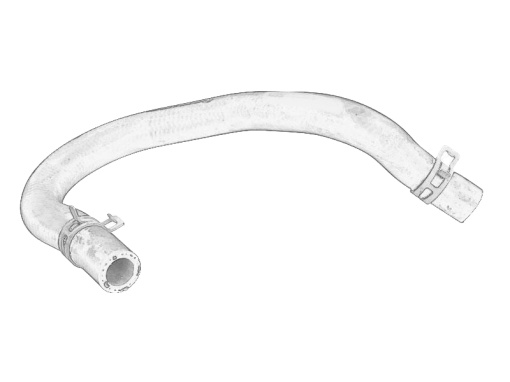 Conducta radiator ulei potrivit FORD MONDEO III, TRANSIT 2.0D/2.2D 08.00-03.07