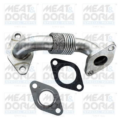 Conducta tubulara supapa EGR potrivit AUDI A3; SEAT ALTEA, ALTEA XL, LEON, TOLEDO III; SKODA OCTAVIA I, OCTAVIA II, SUPERB II; VW BORA, BORA I 1.9D/2.0D 08.00-07.15