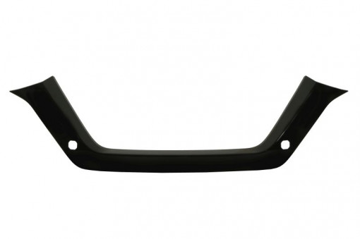 Element bara Fata Superior, cu locas senzorii parcare, plastic, negru lucios potrivit NISSAN X-TRAIL III 04.14- 09.17-