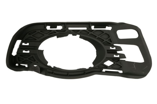Element bara grila dreapta cu locas proiector negru mat, AVANTGARDE potrivit MERCEDES C-KLASA W204 01.07-03.11