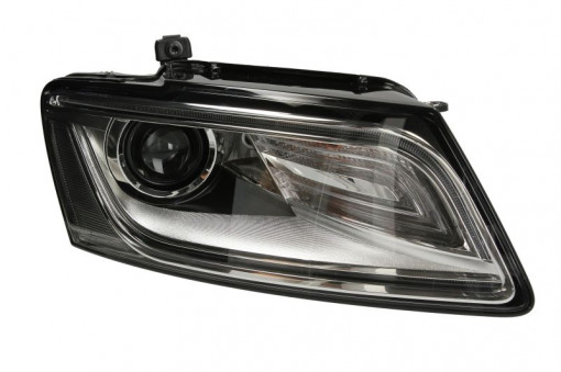 Far Dreapta (bi-xenon, D3S/H7, electric, fara motoras, culoare semnalizator: transparent) potrivit AUDI Q5 11.08-