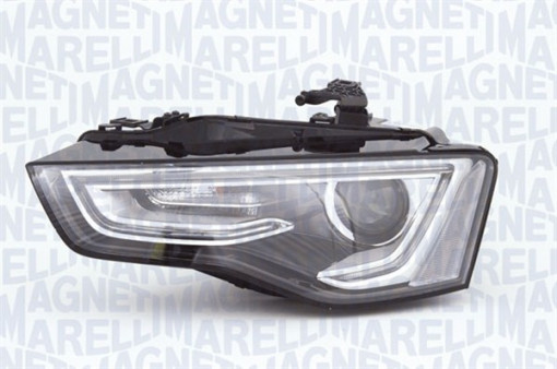 Far Dreapta (bi-xenon, D3S/LED, automat, cu motor, culoare insertie: negru) potrivit AUDI A5