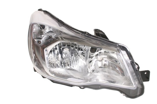 Far Dreapta (H11/HB3, electric, cu motor, culoare insert: cromat, culoare semnalizator: transparent) potrivit SUBARU FORESTER -03.16