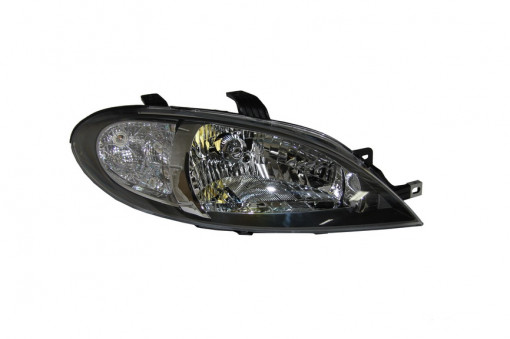 Far Dreapta (H4, electric, cu motor, culoare insertie: cromat, culoare semnalizator: transparent) potrivit CHEVROLET LACETTI, NUBIRA; DAEWOO LACETTI, NUBIRA -05.09