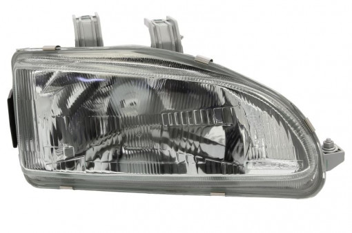 Far Dreapta (H4, mecanic, culoare insertie: cromat) potrivit HONDA CIVIC V