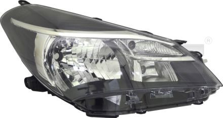 Far Dreapta (H4/W21, electric, fara motoras) potrivit TOYOTA YARIS, YARIS/HATCHBACK