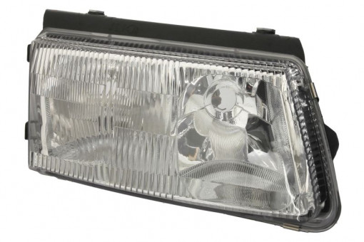 Far Dreapta (H7/H7, electric, cu motor, culoare insertie: cromat) potrivit VW NEW BEETLE