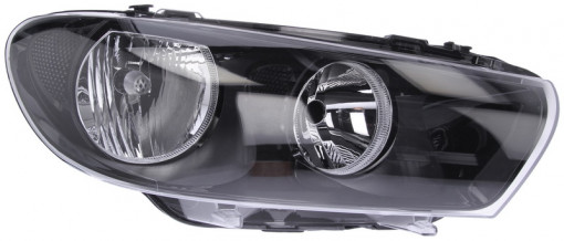 Far Dreapta (H7/H7, electric, cu motor, culoare insertie: negru) potrivit VW SCIROCCO III -07.14
