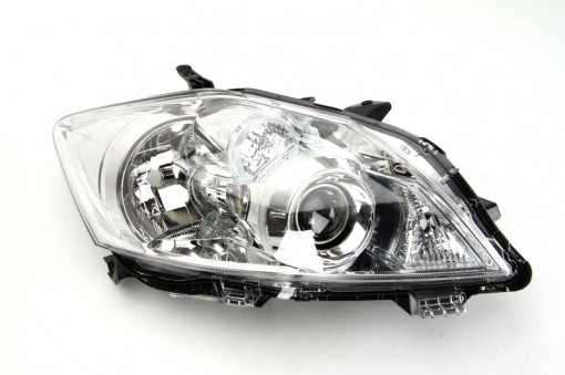 Far Dreapta (halogen, H11/HB3/W5W, electric, cu motor, culoare semnalizator: transparent) potrivit TOYOTA AURIS -10.12