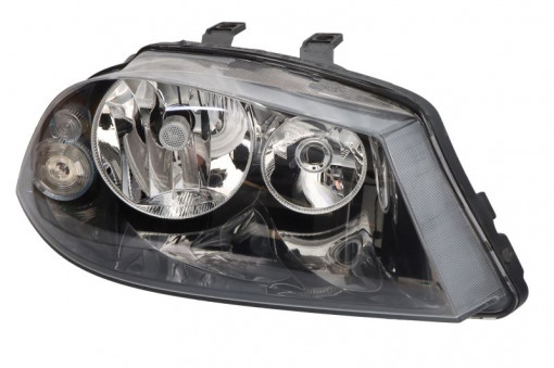 Far Dreapta (halogen, H3/H7, electric, fara motoras, culoare insert: gri, culoare semnalizator: transparent) potrivit SEAT CORDOBA, IBIZA III -05.07
