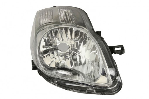 Far Dreapta (halogen, H4/W5W, electric, cu motor, culoare insertie: gri) potrivit TOYOTA YARIS -11.11