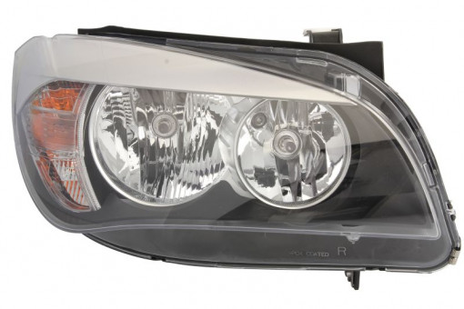 Far Dreapta (halogen, H7/W5W, electric, cu motor, culoare semnalizator: transparent) potrivit BMW X1 (E84) -06.15