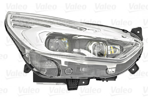 Far Dreapta (LED, electric, cu motor, culoare insertie: cromat) potrivit FORD GALAXY III 01.15-
