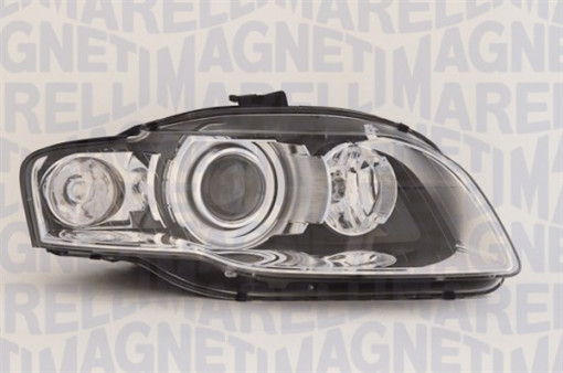 Far Dreapta (xenon, D1S/P21W/PY21W/W5W, automat, cu motor, culoare semnalizator: transparent) potrivit AUDI A4 B6, A4 B7 -03.09
