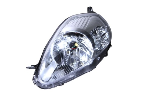 Far fata Dreapta (H4, electric, cu motor, culoare insert: cromat) potrivit ABARTH GRANDE PUNTO, PUNTO; FIAT GRANDE PUNTO, PUNTO/HATCHBACK