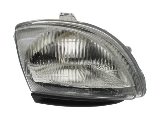 Far fata Dreapta (H4, electric, hidraulic, fara motoras, culoare insert: argintiu) potrivit FIAT SEICENTO / 600 01.99-